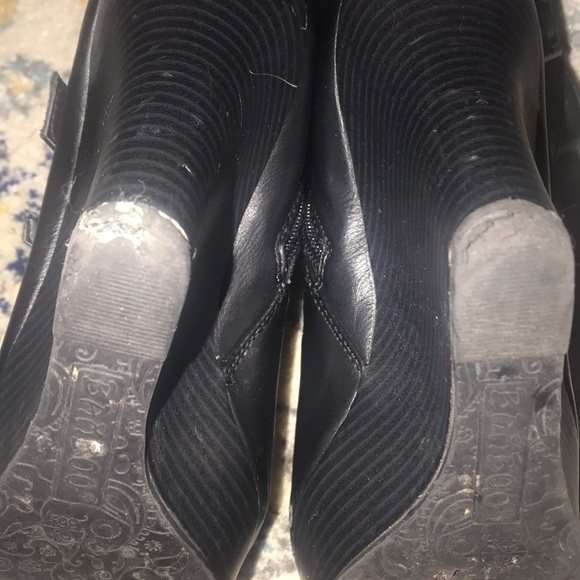 Gently used black ankle booties - Picture 5 of 6